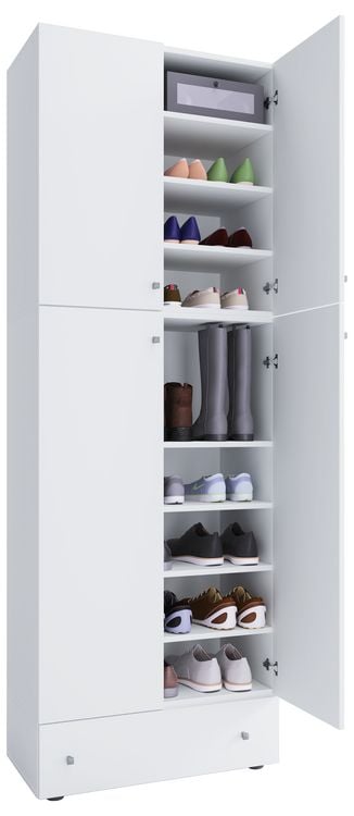 Produktbild: XXL Schuhschrank Kleiderschrank Schrank Lona 9f A