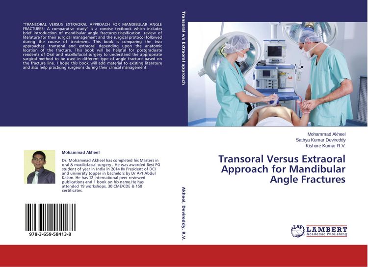 Produktbild: Transoral Versus Extraoral Approach for Mandibular Angle Fractures