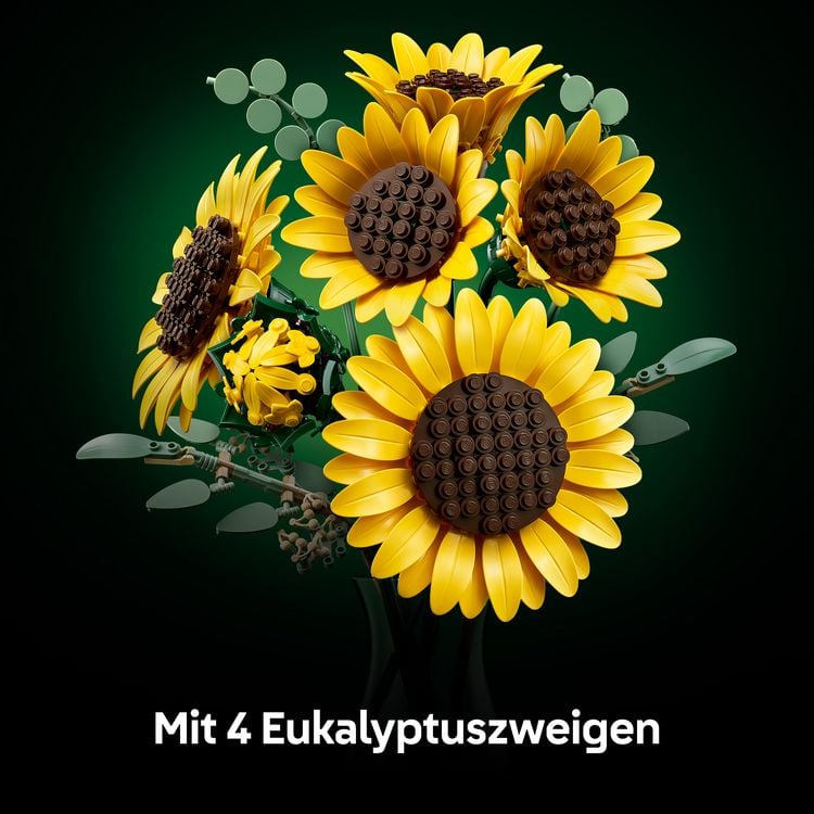 Produktbild: LEGO Botanicals 11502 Sonnenblumen, 3D Puzzle mit Kunstblume