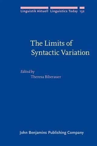 Produktbild: Limits of Syntactic Variation
