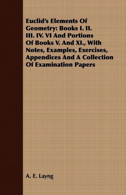 Produktbild: Euclid's Elements Of Geometry