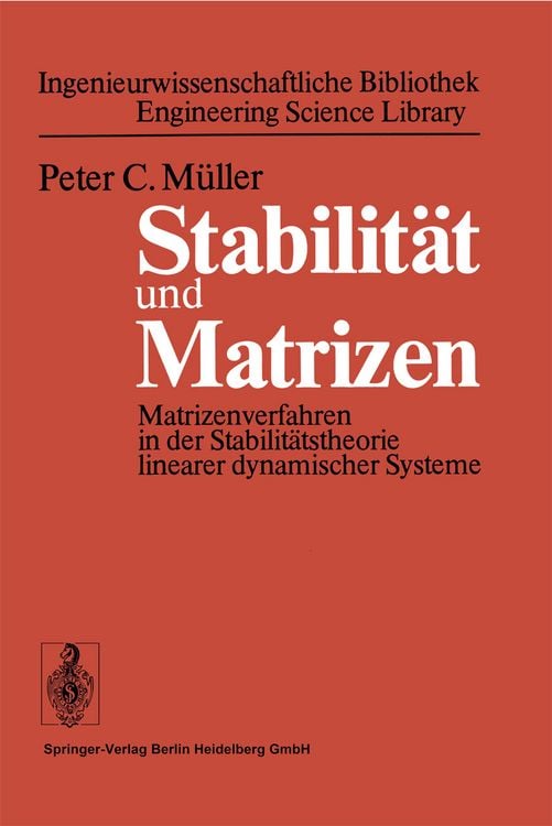 Produktbild: Stabilit&auml;t und Matrizen