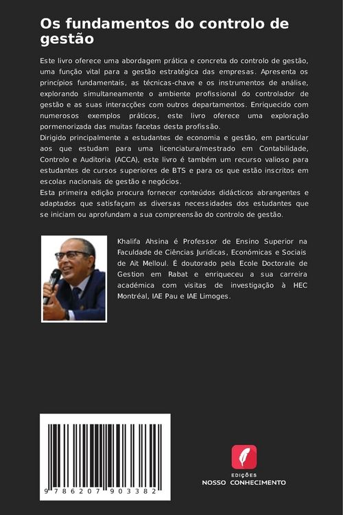 Produktbild: Os fundamentos do controlo de gest&atilde;o