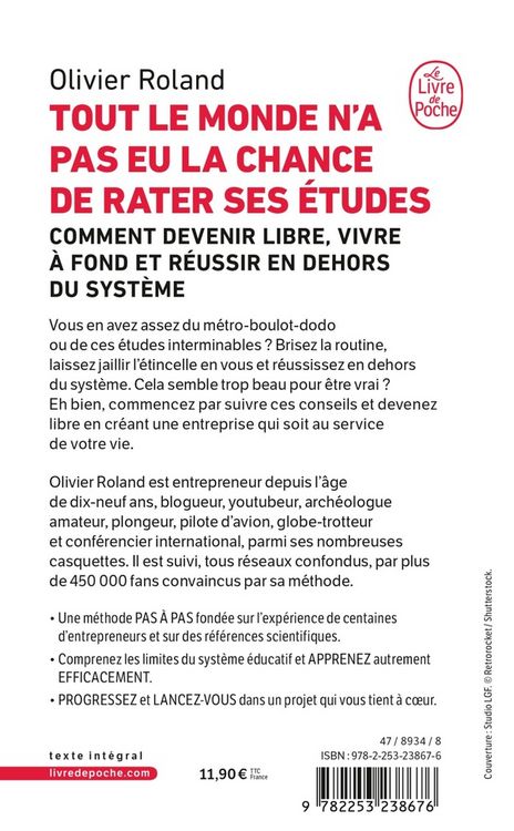 Produktbild: Tout le monde n'a pas eu la chance de rater ses &eacute;tudes