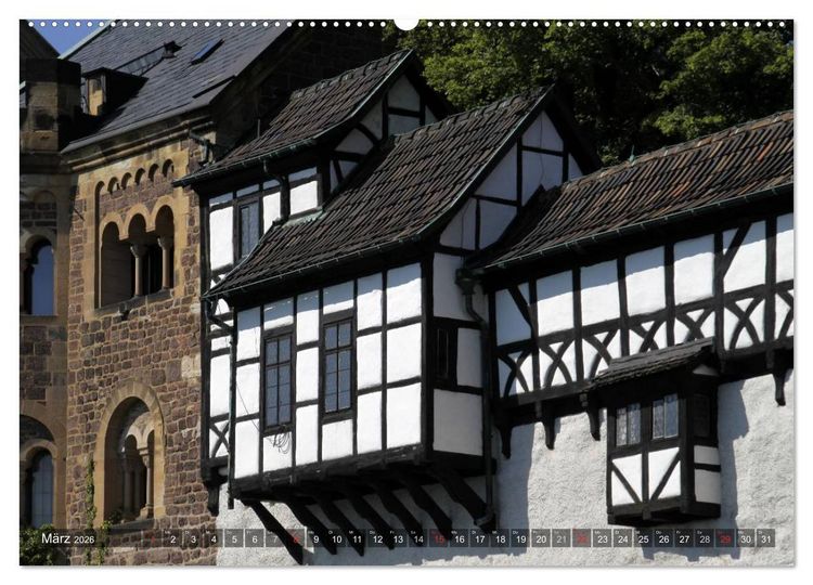 Produktbild: Deutsche Burgen (hochwertiger Premium Wandkalender 2026 DIN A2 quer), Kunstdruck in Hochglanz