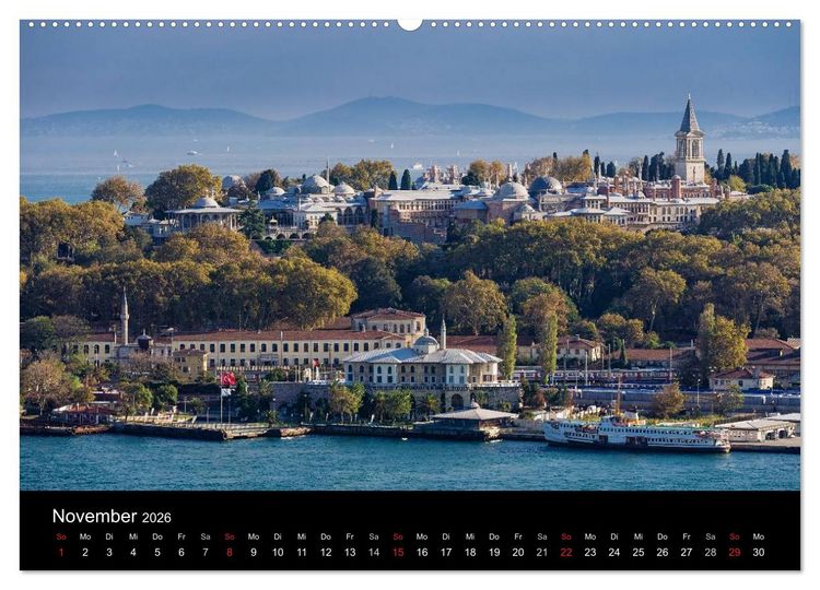Produktbild: Istanbul (Wandkalender 2026 DIN A2 quer), CALVENDO Monatskalender