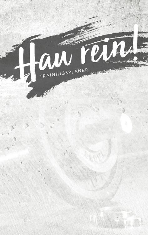 Produktbild: Hau rein! - der "nur was ich mag" Trainingsplaner