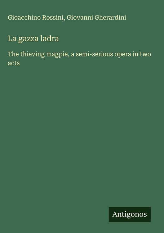 Produktbild: La gazza ladra