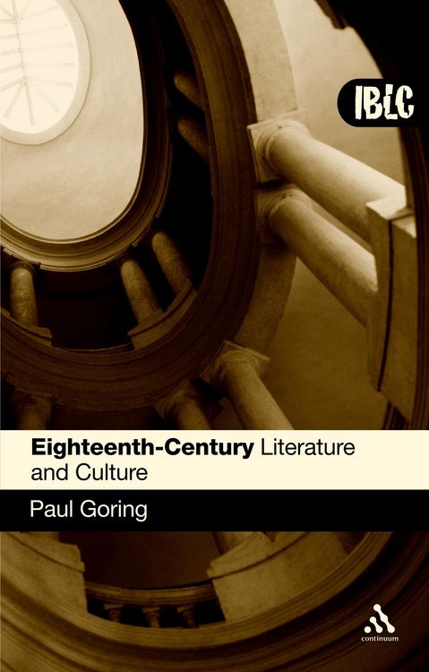 Produktbild: Eighteenth-Century Literature and Culture