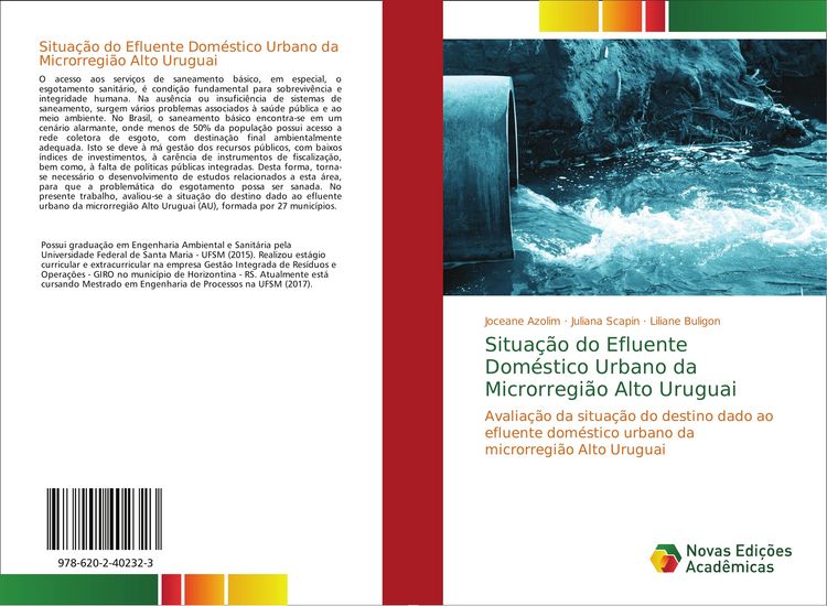 Produktbild: Situa&ccedil;&atilde;o do Efluente Dom&eacute;stico Urbano da Microrregi&atilde;o Alto Uruguai