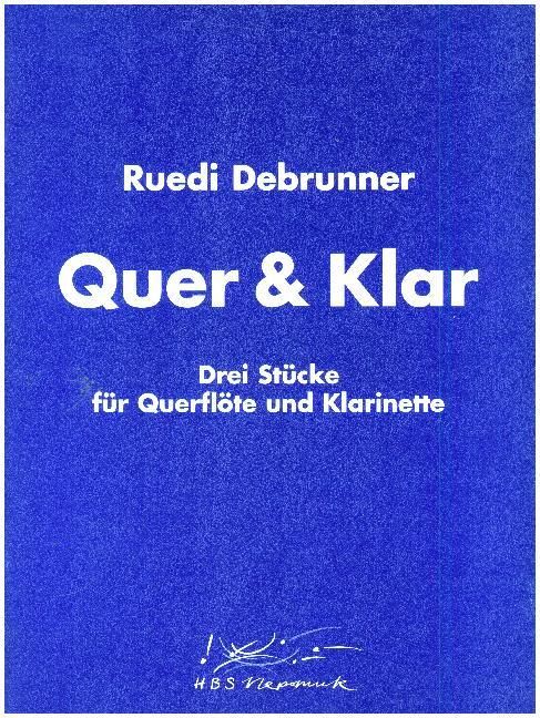 Produktbild: Quer und Klar, f&uuml;r Fl&ouml;te u. Klarinette