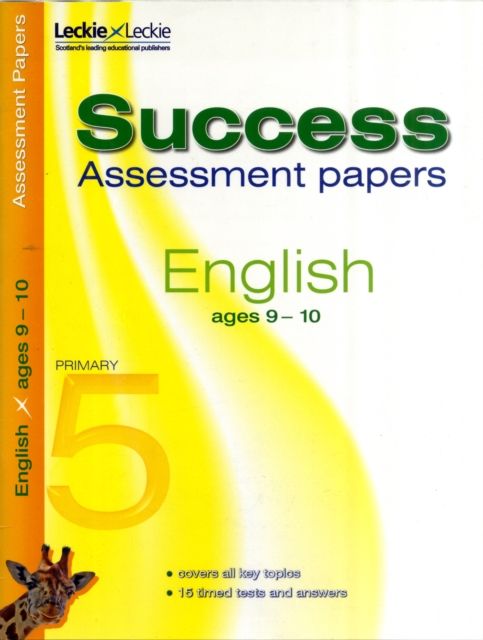 Produktbild: 9-10 English Assessment Success Papers