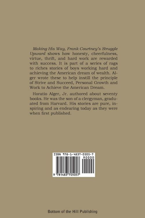 Produktbild: Making His Way, Frank Courtney's Struggle Upward