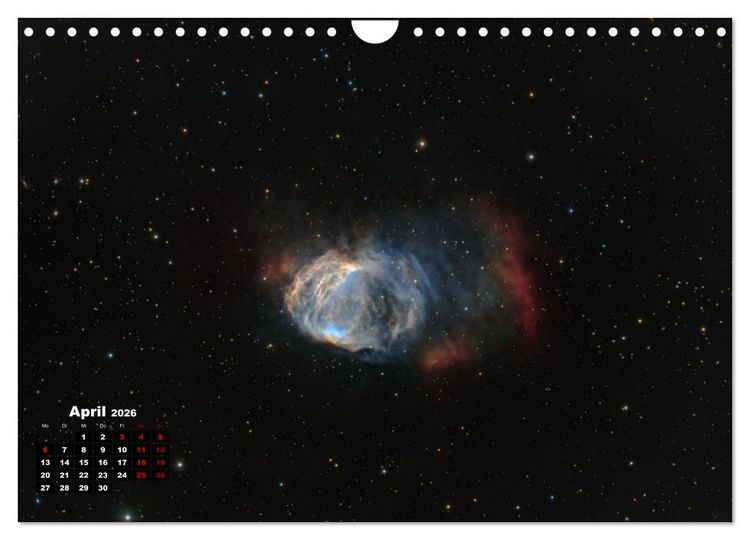 Produktbild: InfinityAstro - die Unendlichkeit im Bild - Astrofotos von Roland Schliessus (Wandkalender 2026 DIN A4 quer), CALVENDO Monatskalender