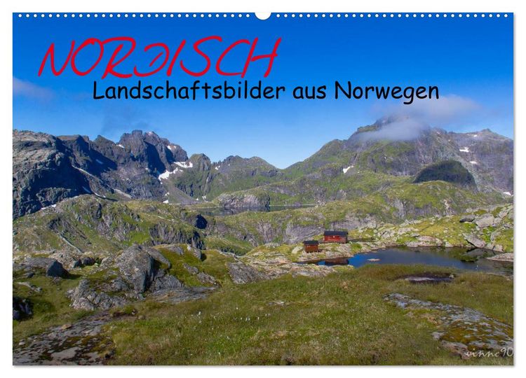 Produktbild: NORDISCH (Wandkalender 2026 DIN A2 quer), CALVENDO Monatskalender