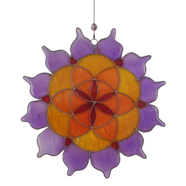 Produktbild: Suncatcher "Lotus Saat des Lebens"