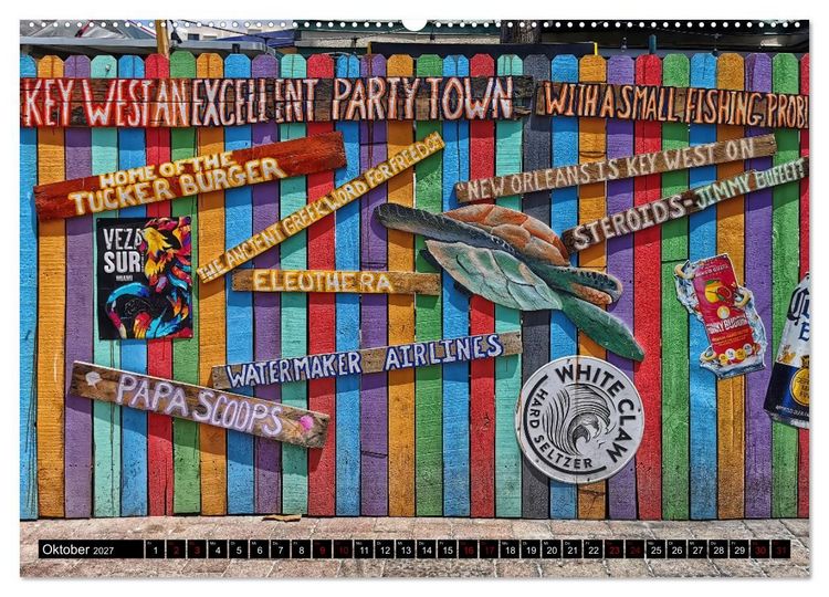 Produktbild: Remembering Fort Myers Beach (Wandkalender 2027 DIN A2 quer), CALVENDO Monatskalender