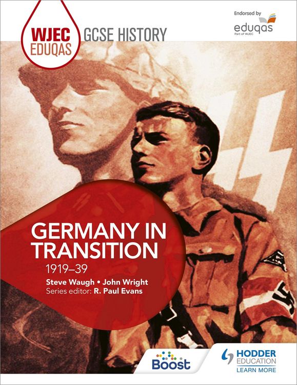 Produktbild: WJEC Eduqas GCSE History: Germany in transition, 1919-39