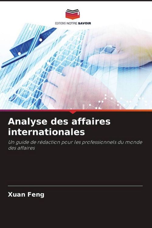 Produktbild: Analyse des affaires internationales