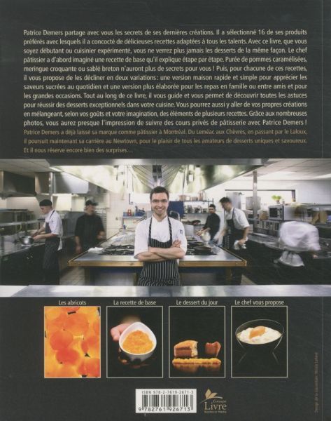 Produktbild: La carte des desserts