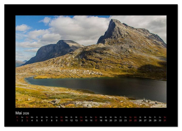 Produktbild: Traumhaftes Skandinavien (hochwertiger Premium Wandkalender 2026 DIN A2 quer), Kunstdruck in Hochglanz