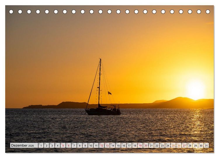 Produktbild: Die stille Magie der Insel Teneriffa (Tischkalender 2026 DIN A5 quer), CALVENDO Monatskalender