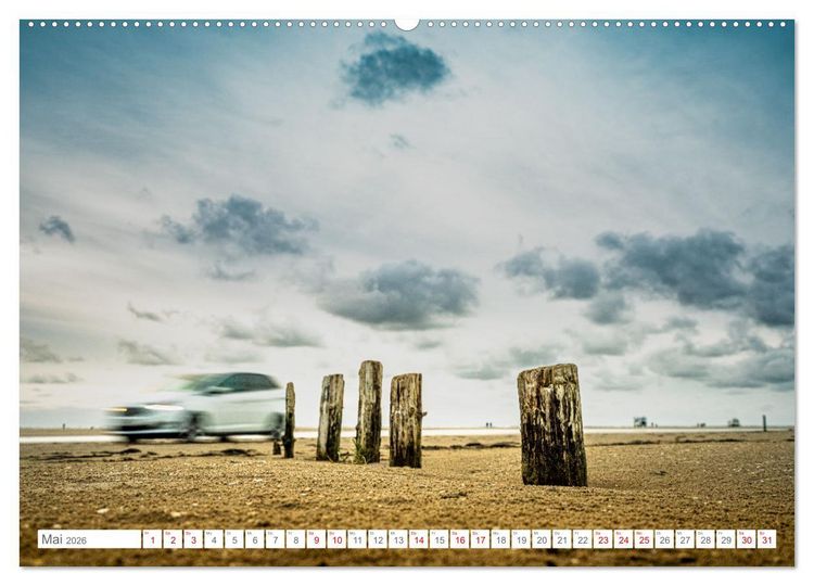 Produktbild: Naturerlebnis R&oslash;m&oslash; (hochwertiger Premium Wandkalender 2026 DIN A2 quer), Kunstdruck in Hochglanz