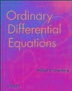 Produktbild: Ordinary Differential Equations