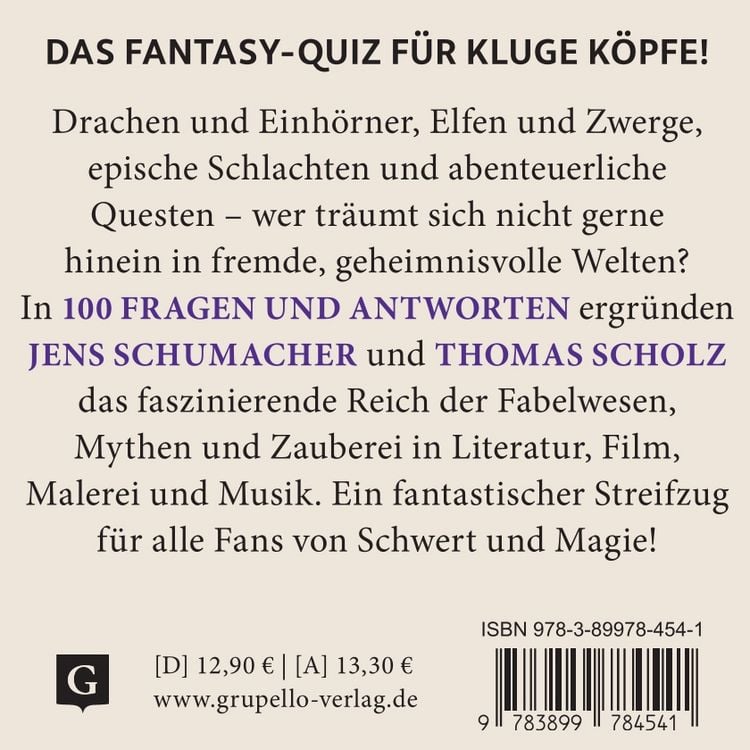 Produktbild: Fantasy-Quiz