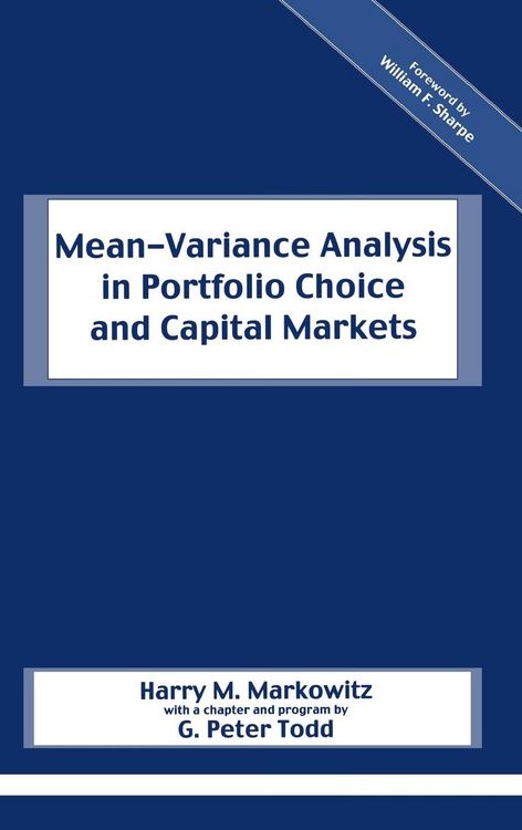 Produktbild: Mean-Variance Analysis in Portfolio Choice and Capital Markets