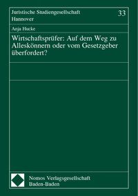 Produktbild: Wirtschaftspr&uuml;fer: Auf dem Weg zu Allesk&ouml;nnern oder vom Gesetzgeber &uuml;berfordert?