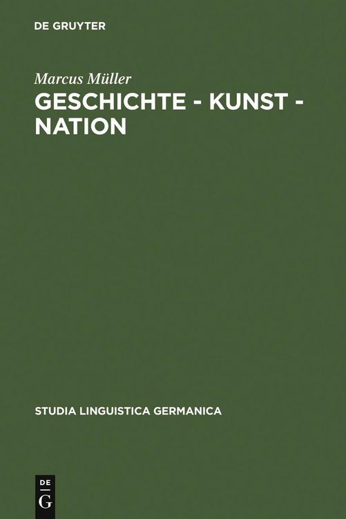 Produktbild: Geschichte - Kunst - Nation