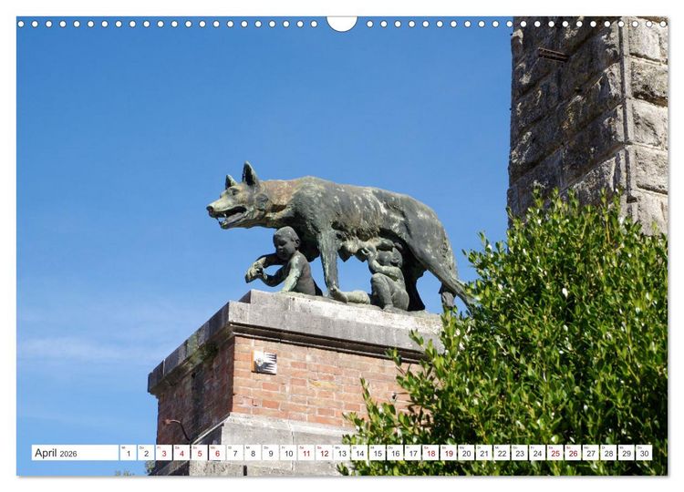 Produktbild: Siena - Welterbe in der Toskana (Wandkalender 2026 DIN A3 quer), CALVENDO Monatskalender