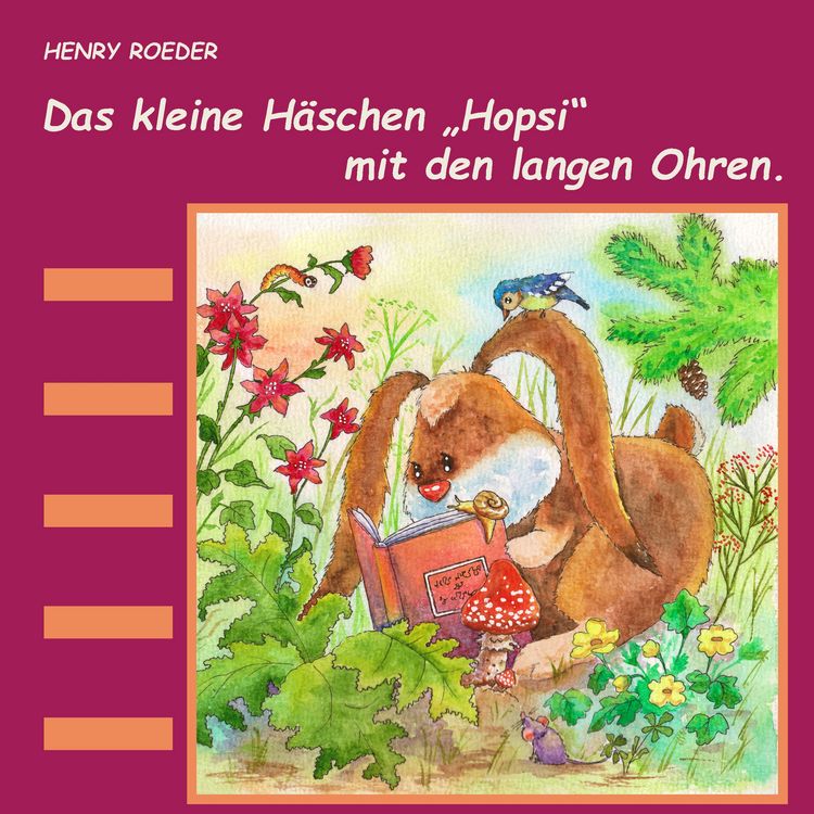 Produktbild: Das kleine H&auml;schen Hopsi mit den langen Ohren