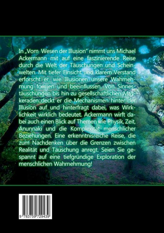 Produktbild: Vom Wesen der Illusion