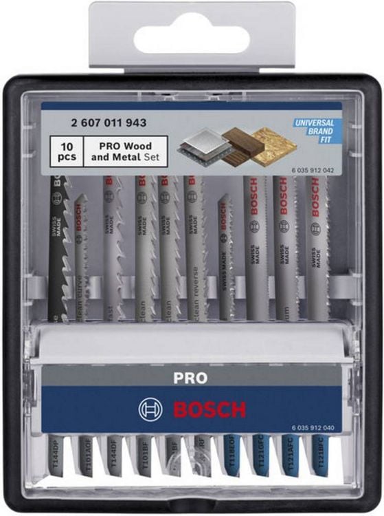 Produktbild: Bosch Accessories 2607011943 PRO Wood and Metal Set, 100&nbsp;mm 1 St.