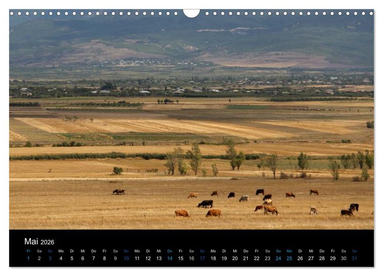 Produktbild: Georgien (Wandkalender 2026 DIN A3 quer), CALVENDO Monatskalender