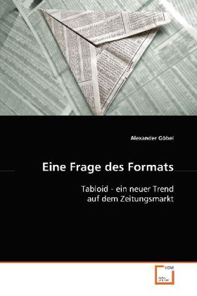 Produktbild: G&ouml;bel Alexander: Eine Frage des Formats