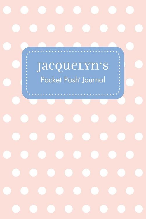 Produktbild: Jacquelyn's Pocket Posh Journal, Polka Dot