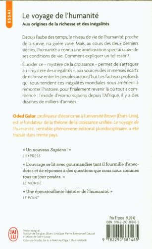 Produktbild: Le voyage de l'humanit&eacute;