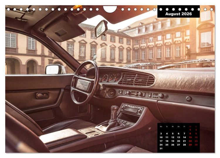 Produktbild: &acute;89 Porsche 944 S2 (Wandkalender 2026 DIN A4 quer), CALVENDO Monatskalender