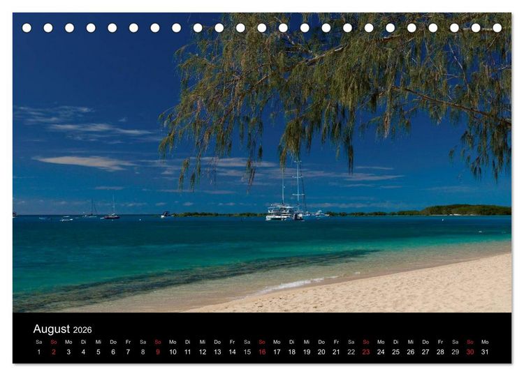 Produktbild: Wildes Australien - Naturparadies 5. Kontinent (Tischkalender 2026 DIN A5 quer), CALVENDO Monatskalender