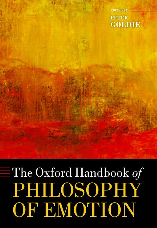Produktbild: The Oxford Handbook of Philosophy of Emotion