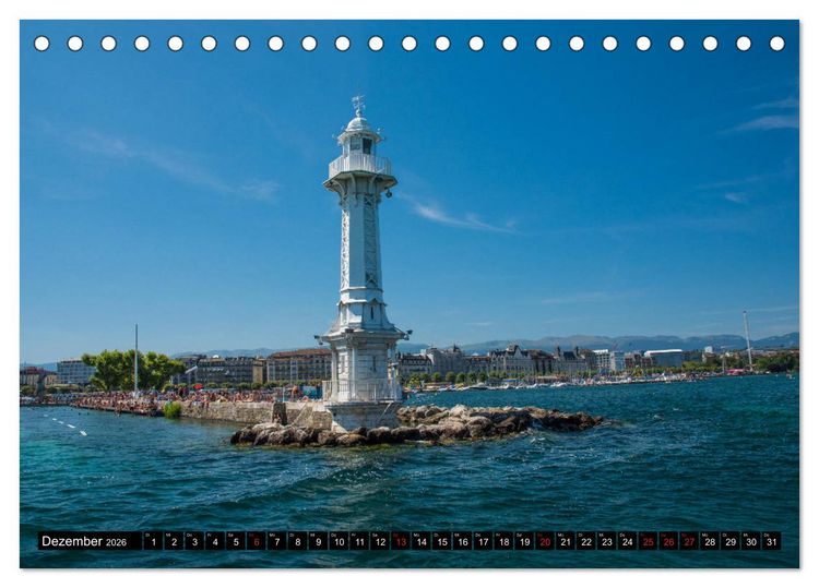 Produktbild: Schweizer Sch&ouml;nheiten (Tischkalender 2026 DIN A5 quer), CALVENDO Monatskalender