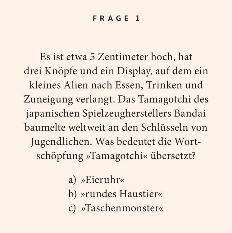 Produktbild: 90er-Jahre-Quiz