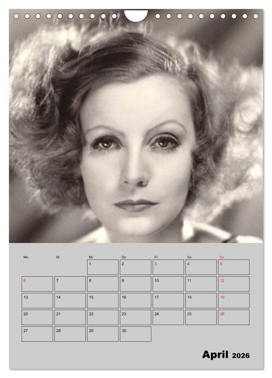 Produktbild: Diven der Stummfilm-&Auml;ra (Wandkalender 2026 DIN A4 hoch), CALVENDO Monatskalender