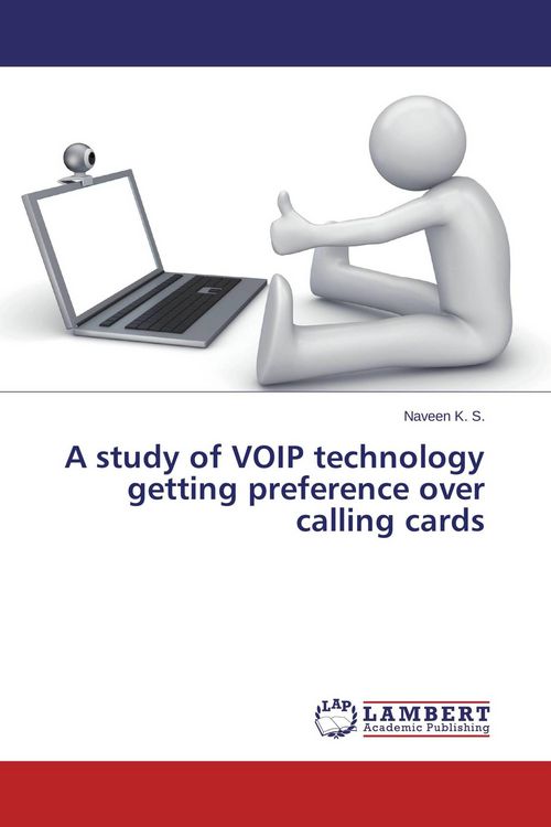 Produktbild: A study of VOIP technology getting preference over calling cards