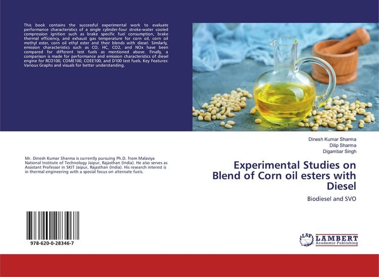 Produktbild: Experimental Studies on Blend of Corn oil esters with Diesel