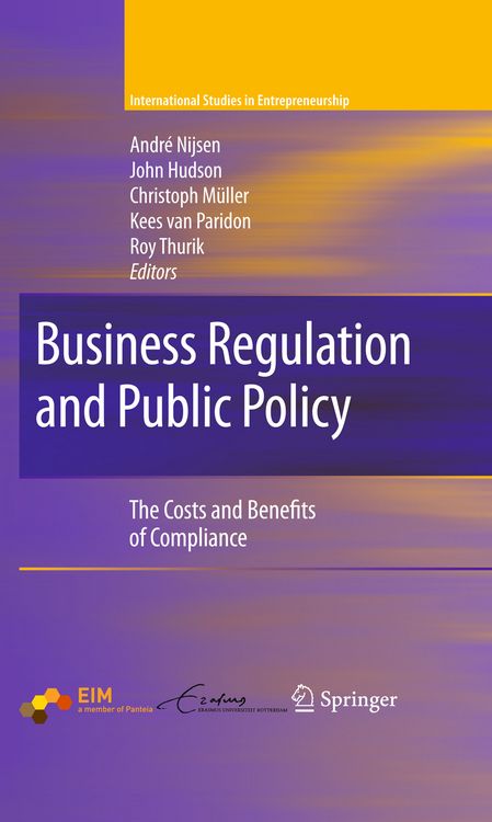 Produktbild: Business Regulation and Public Policy