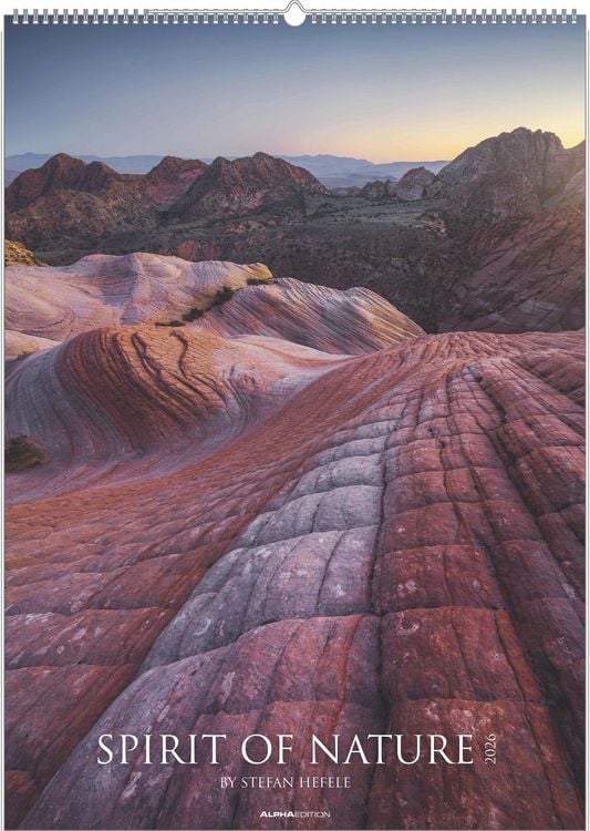 Produktbild: Spirit of Nature 2026 - Bildkalender XXL 50x70 cm - hochwertiger Wandkalender im Hochformat - Landschaftskalender - Naturkalender - Wandplaner